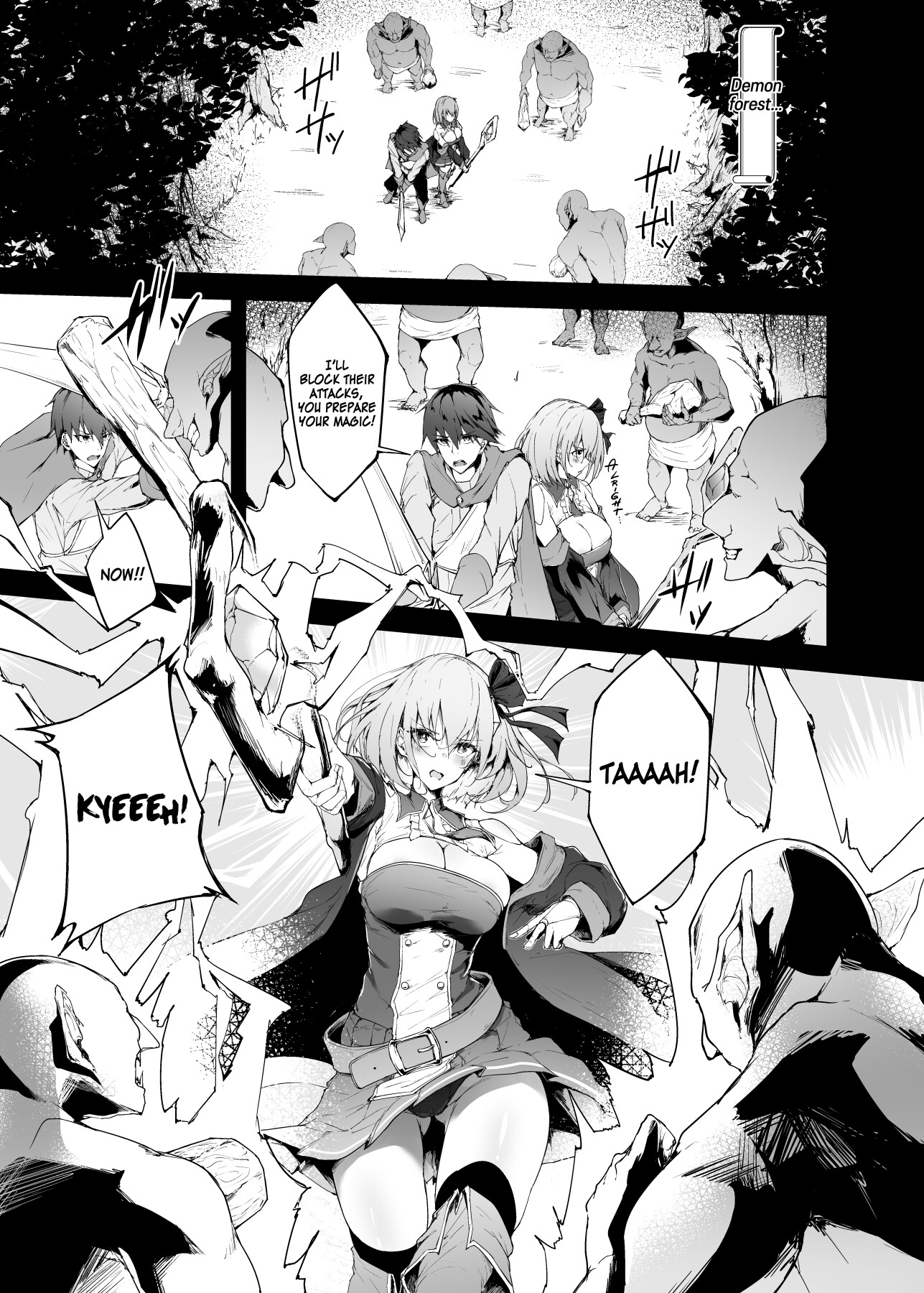 Hentai Manga Comic-The Hero's Girlfriend Gets NTR'd-Read-2